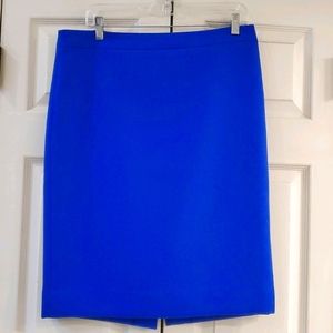 J. Crew cobalt blue pencil skirt